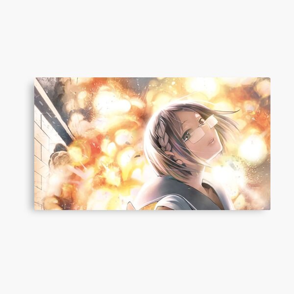 Chio's School Road 2 Metal Print