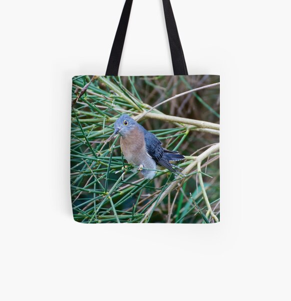 CUCKOO ~ Fan-tailed Cuckoo QJLZSHYQ by David Irwin All Over Print Tote Bag