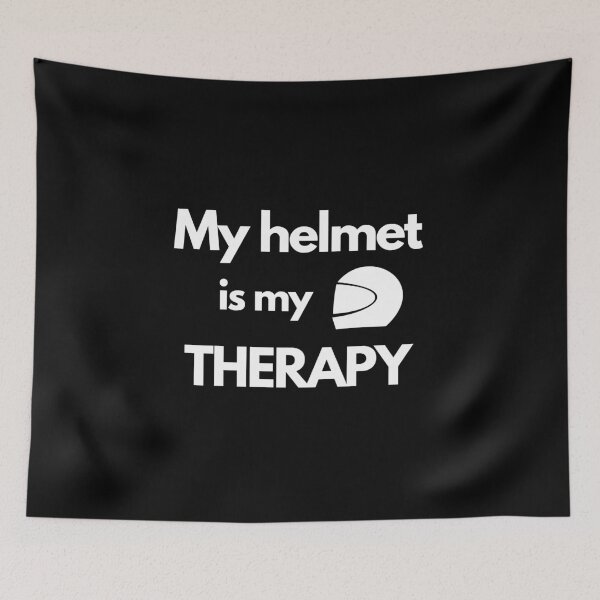 Item preview, My helmet is my theraphy designed and sold by luisraultg.