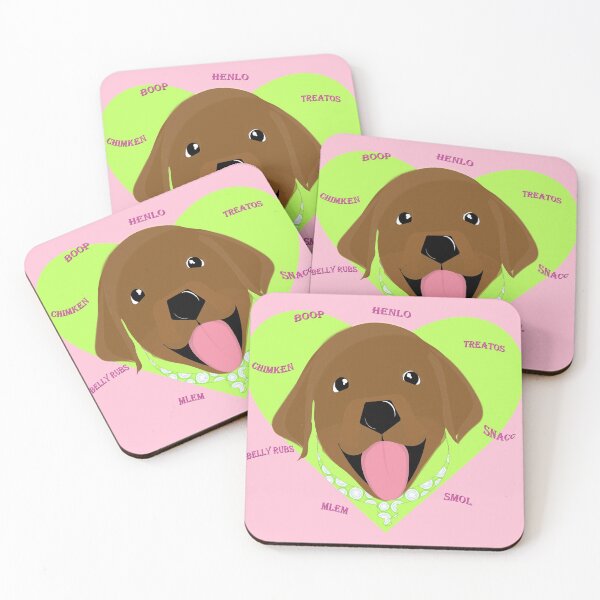 Item preview, CHOCOLATE LABRADOR PUPPY CHONK  - PUPPY OWNER -DOG OWNER  designed and sold by YUMMY PENCIL.