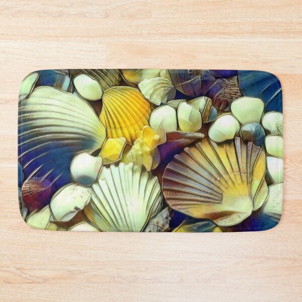 Item preview, Shells and stones on the coast, colors changed designed and sold by crea-homedesign.
