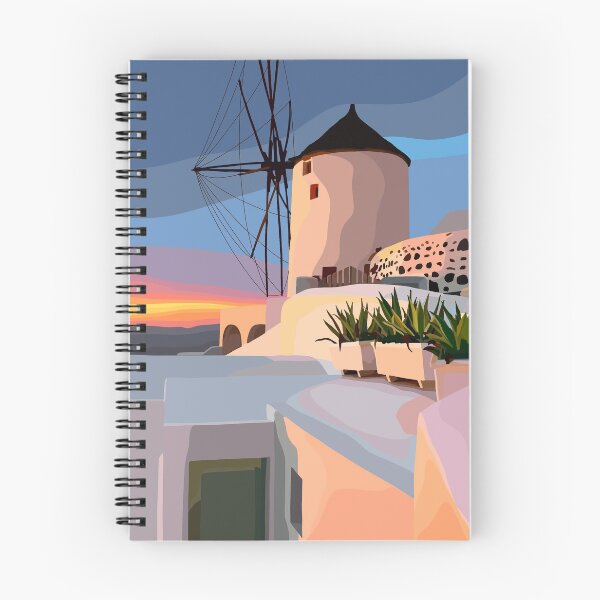 Item preview, Sunset in Mikonos designed and sold by Doodleslover.