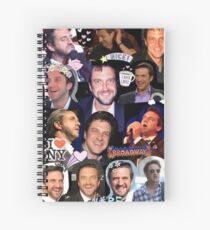 Raúl Collage Spiral Notebook