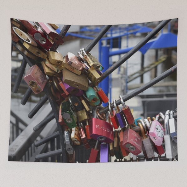 Item preview, Hamburg Love Locks Bridge designed and sold by Periscope9.