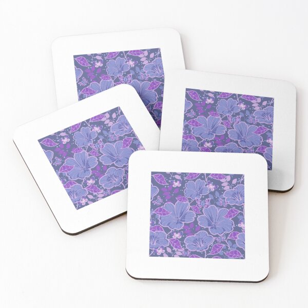 Item preview, Blue Violet Flowers Pattern designed and sold by Pavnud.