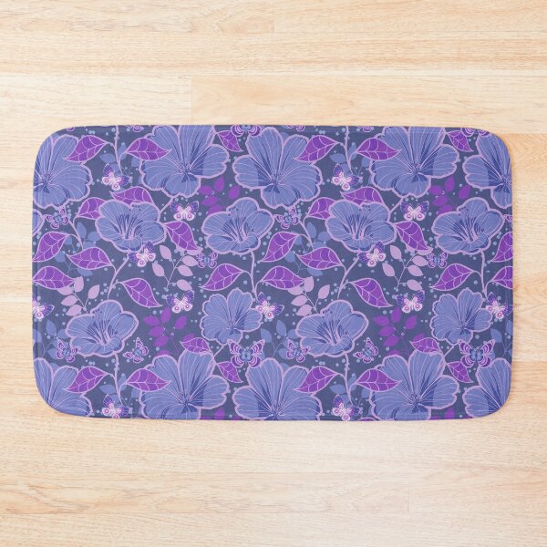 Item preview, Blue Violet Flowers Pattern designed and sold by Pavnud.