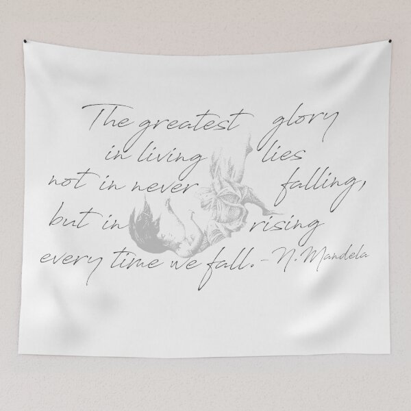 Item preview, Mandela Falling  designed and sold by linalavonne.