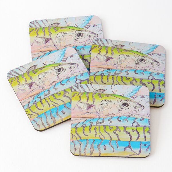 Item preview, Colourful Mackerel Fish designed and sold by JTYCreative.