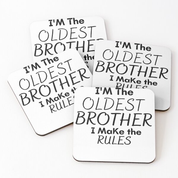 Item preview, I'm The Oldest BROTHER I Make The Rules ,funny gift for brother,family funny time designed and sold by PIXEcompany.