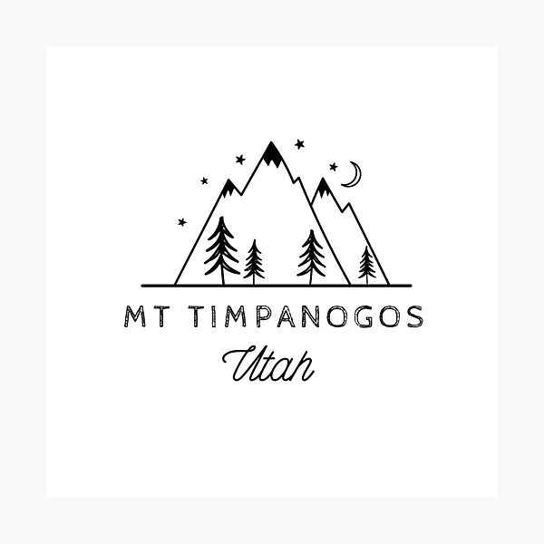 Item preview, Mt. Timpanogos designed and sold by downtowndarby.
