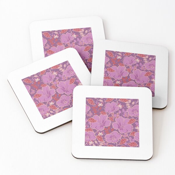 Item preview, Purple Flowers Pattern designed and sold by Pavnud.