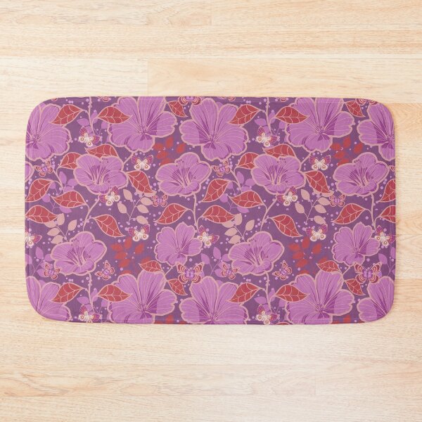 Item preview, Purple Flowers Pattern designed and sold by Pavnud.