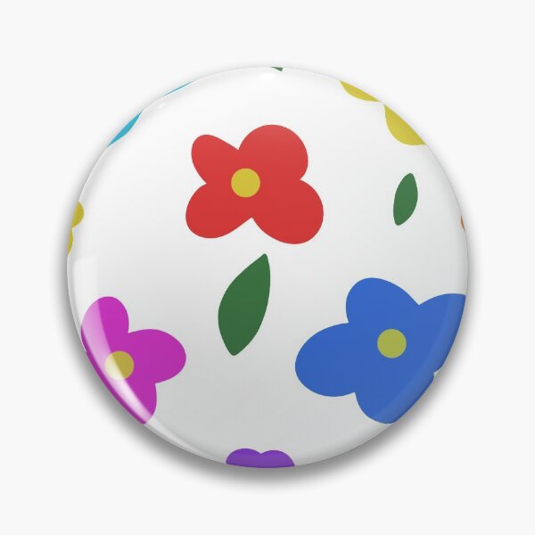 Artikelvorschau, Niedliche blockfarbene Blumen entworfen und verkauft von drabdoodles.