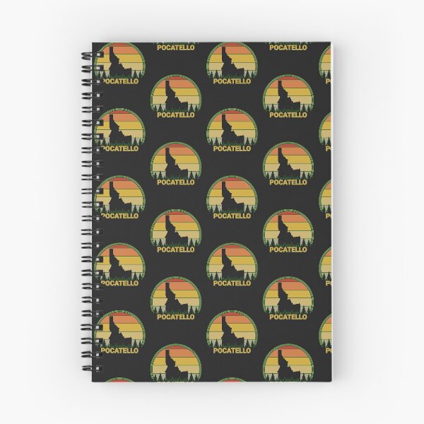 Item preview, State of Idaho Map Retro Vintage Sun Pocatello Idaho Souvenir designed and sold by AlaskaCC.
