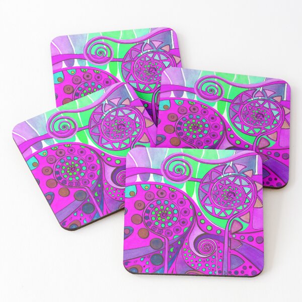 Item preview, AURORA BOREALIS ULTRAVIOLET designed and sold by DeyanaDeco.