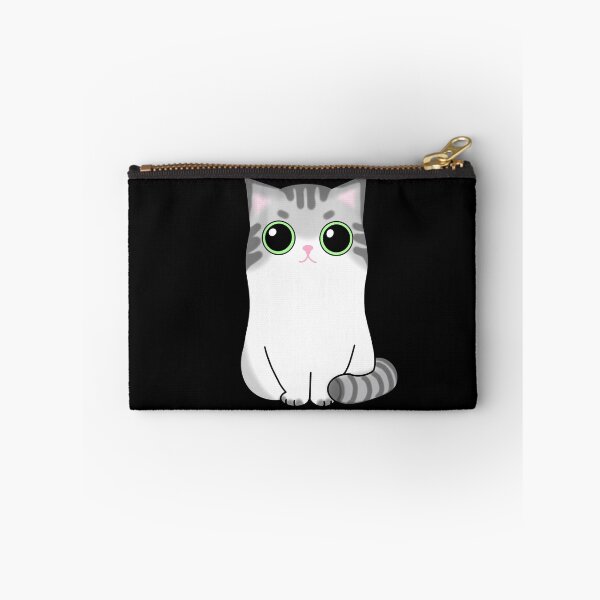 Item preview, Cute kawaii chibi cat - cute grey and white kitten designed and sold by Gerhanj.