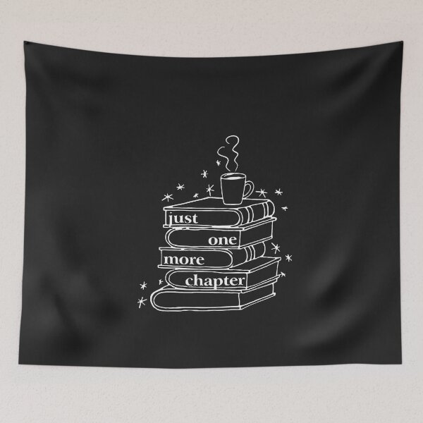 Item preview, Just One More Chapter Books Line Art designed and sold by BirdJamarcus.