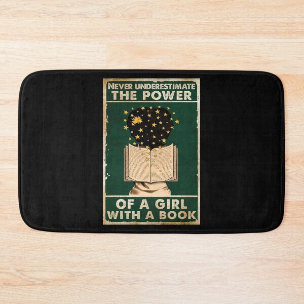 Item preview, Never Underestimate The Power Of A Girl With A Book designed and sold by hippololocc.
