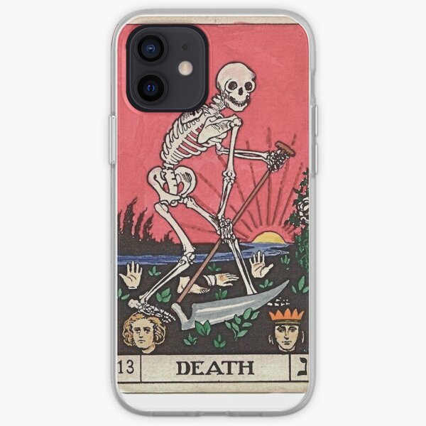 Mort de carte de tarot Coque souple iPhone