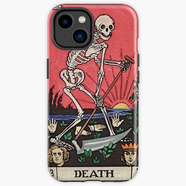 Tarot card death iPhone Tough Case