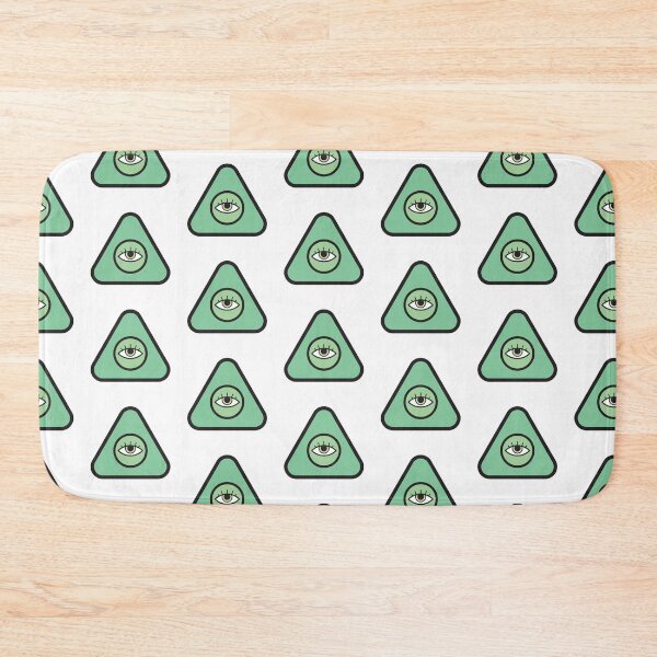 Item preview, Green Planchette Eye Pattern - white designed and sold by Citizen of  Trash.