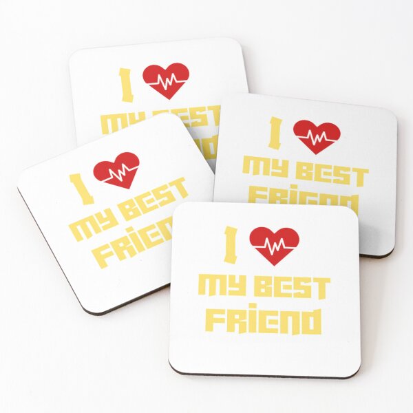 Item preview, I love my best friend  designed and sold by noor-93.