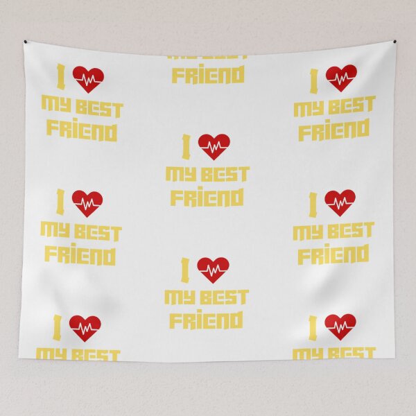 Item preview, I love my best friend  designed and sold by noor-93.