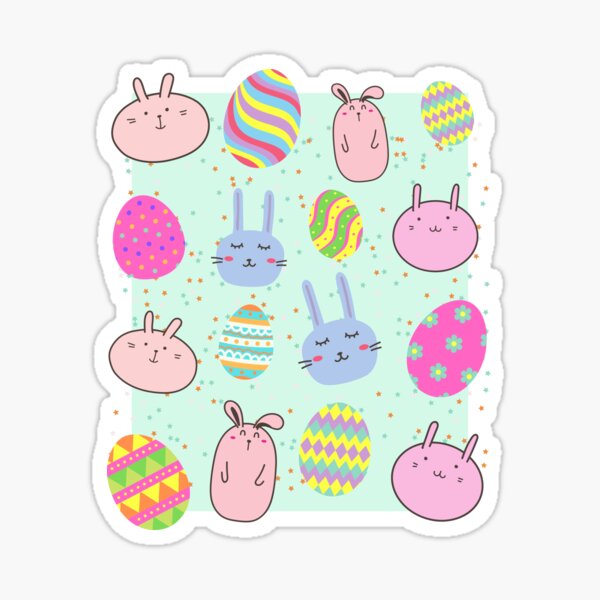 Item preview, Easter Bunny Squad  designed and sold by HappyPeeps.