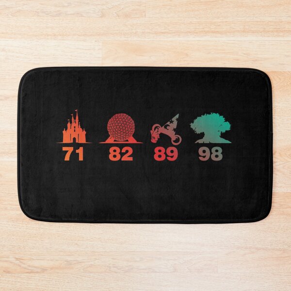 Item preview, Theme park opening dates  - Theme Park Art designed and sold by MainStreetStudo.