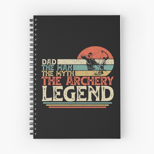 Item preview, Vintage Archery Dad, Dad The Man The Myth The Archery Legend Men designed and sold by DreamColor.