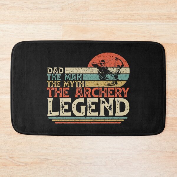 Item preview, Vintage Archery Dad, Dad The Man The Myth The Archery Legend Men designed and sold by DreamColor.