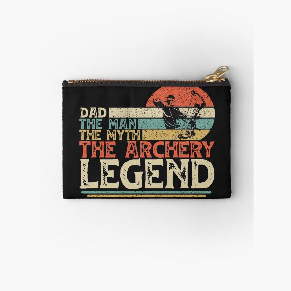 Item preview, Vintage Archery Dad, Dad The Man The Myth The Archery Legend Men designed and sold by DreamColor.