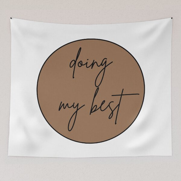 Item preview, doing my best brown designed and sold by collazodesigns.