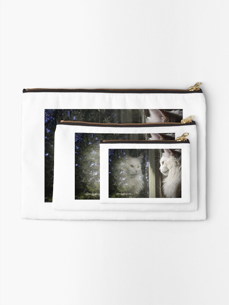 Alternate view of What Matters Most is How You See Yourself Zipper Pouch