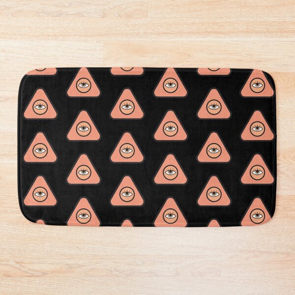 Item preview, Orange Planchette Eye Pattern - Black designed and sold by Citizen of  Trash.