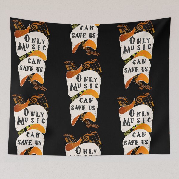 Item preview, Only music can save us T designed and sold by MANINFEAR.