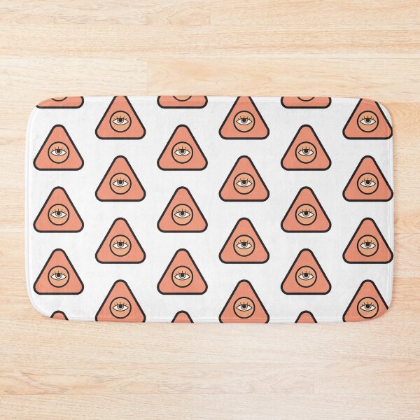 Item preview, Orange Planchette Eye Pattern - white designed and sold by Citizen of  Trash.