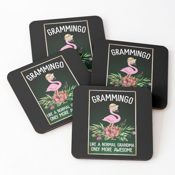 Item preview, Flamingo Grammingo Like A Normal Grandma Only More Awesome  designed and sold by Susanspy007.