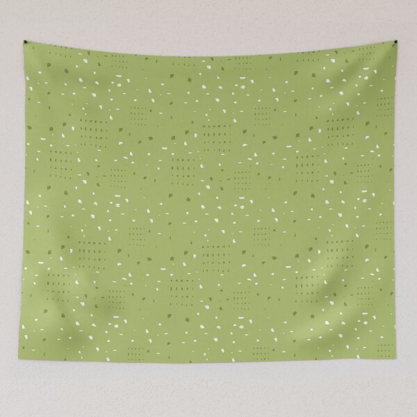 Item preview, Patrón verde blanco designed and sold by Buckverse.