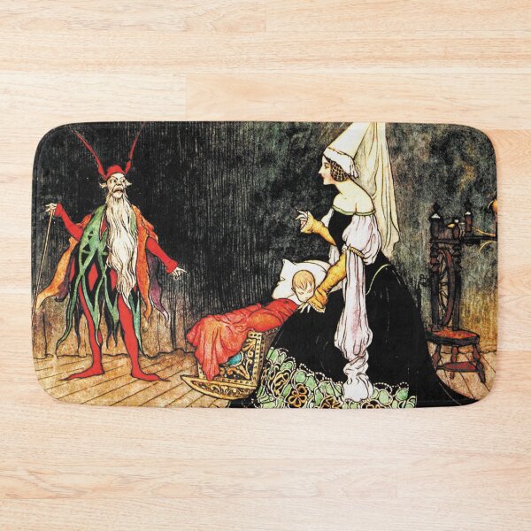Artikelvorschau, Rumplestiltskin illustration art - Warwick Goble entworfen und verkauft von Vintage Designs +.