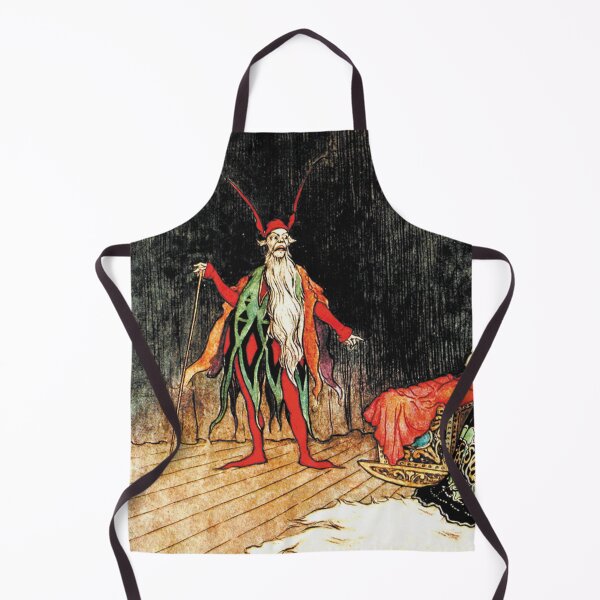 Item preview, Rumplestiltskin illustration art - Warwick Goble designed and sold by Vintage Designs +.