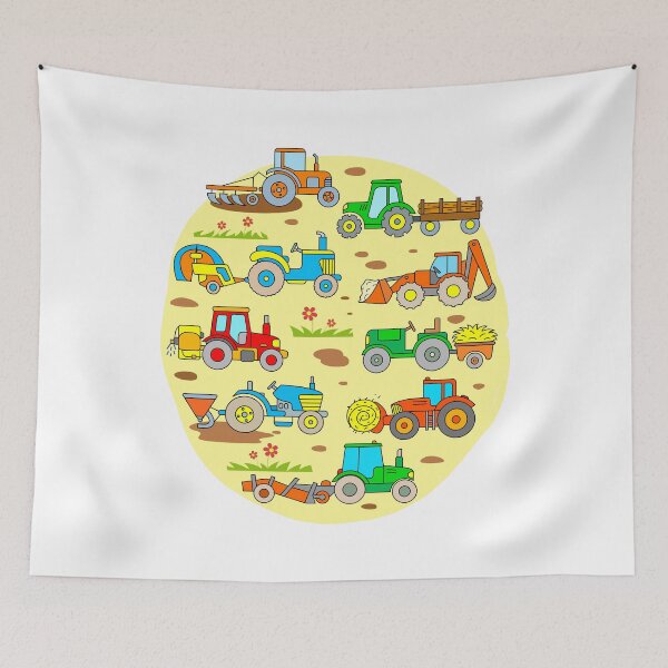 Item preview, Kids Tractors Farm Vehicles designed and sold by samshirts.