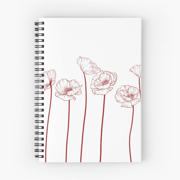 Item preview, Red poppies designed and sold by Doodleslover.
