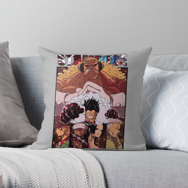 One Piece Stampede Pillows Cushions Redbubble