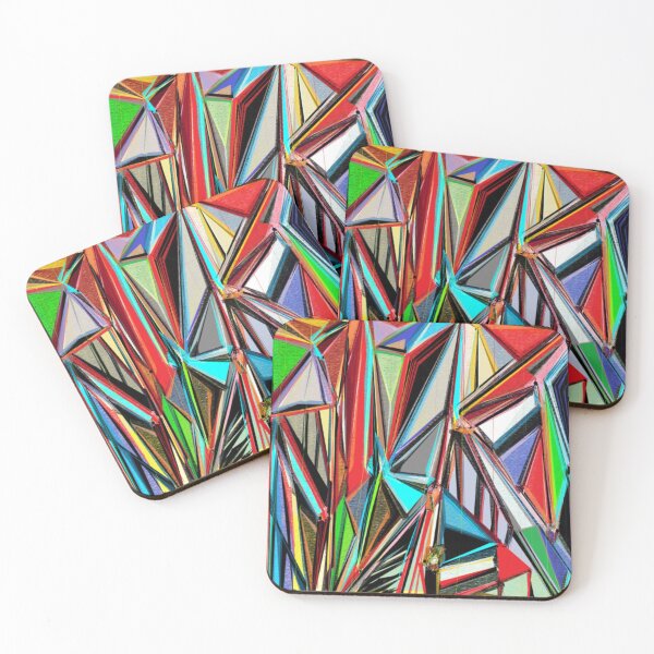 Item preview, A Mesh of Pigments, colorful digital abstract designed and sold by Art With Impact – Statement Art & Apparel for Deep Thinkers.
