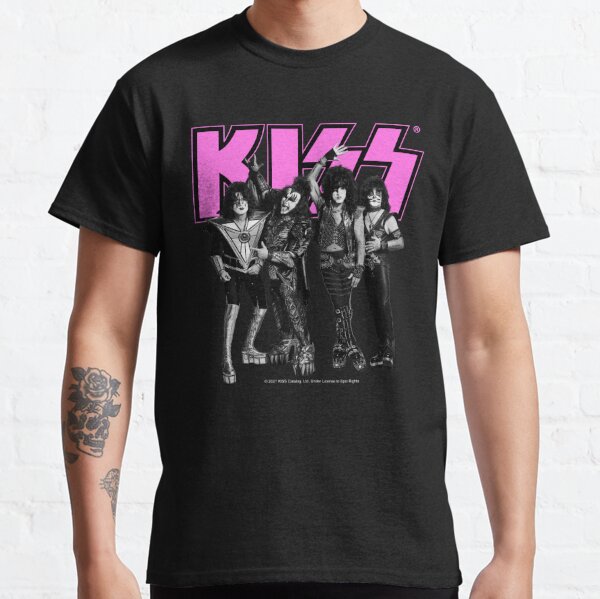 Men's KISS Gene Simmons Playing Card T-Shirt - Black - 2X Large