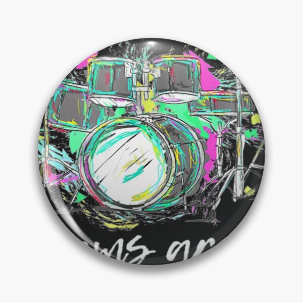Item preview, Drums Are For Girls Funny Drummer Gift designed and sold by SharonBender.
