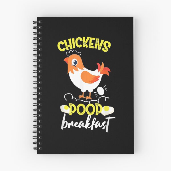 Item preview, Chickens Poop Breakfast Egg  designed and sold by melisenda.