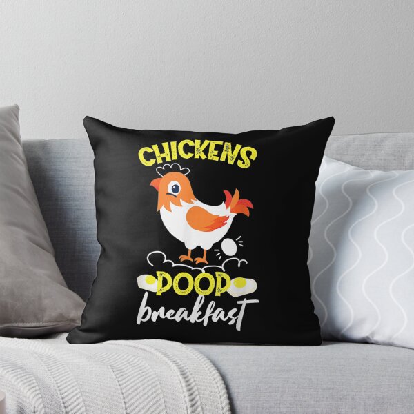 Item preview, Chickens Poop Breakfast Egg  designed and sold by melisenda.
