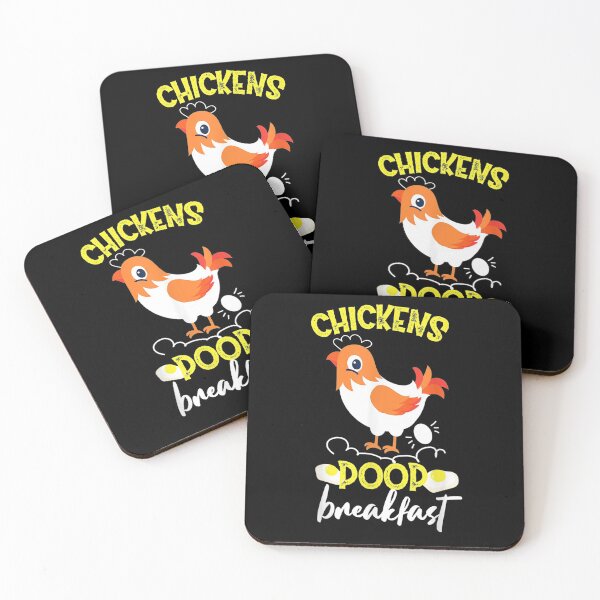 Item preview, Chickens Poop Breakfast Egg  designed and sold by melisenda.